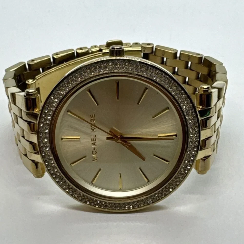 Michael Kors Darci MK3191 Women's Gold Stainless Steel Analog Dial Watch JNA611